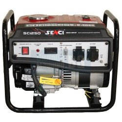 Бензинов монофазен генератор SENCI SC-1250 LITE, 1 kW, 6 л Бензинов монофазен генератор SENCI SC-1250 LITE, 1 kW, 6 л
