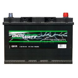 Акумулатор Bosch Gigawatt, 91 Ah JIS L+, 12 V Акумулатор Bosch Gigawatt, 91 Ah JIS L+, 12 V