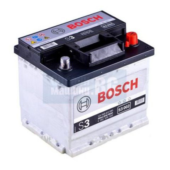 Акумулатор Bosch S3 45 Ah R+ 400 EN