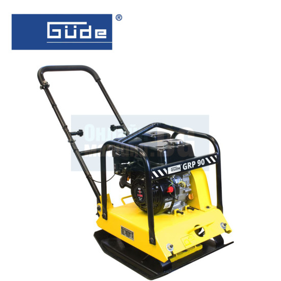 Моторна виброплоча GÜDE GRP 90 / 5,5 HP, 94кг., 16KN , 540 x 450 мм /