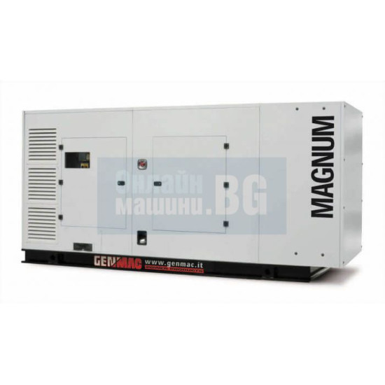 Дизелов трифазен генератор GENMAC Magnum G500IS, 541 kVA, 620 л, ел.старт, AVR