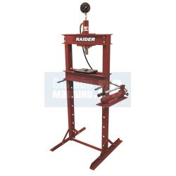 Хидравлична преса с манометър Raider RD-HP03, 12 т