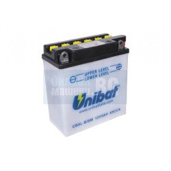 Мотоциклетен акумулатор UNIBAT 5 Ah, 65 А