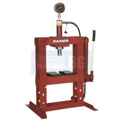 Настолна хидравлична преса с манометър Raider RD-HP02, 10 т Настолна хидравлична преса с манометър Raider RD-HP02, 10 т