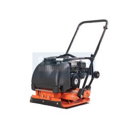 Виброплоча Bisonte PC 90 H, Honda GX160, 13 kN, 5.5 к.с, резервоар за вода и гумена подложка Виброплоча Bisonte PC 90 H, Honda GX160, 13 kN, 5.5 к.с, резервоар за вода и гумена подложка