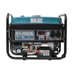 Бензинов монофазен генератор Könner & Söhnen KS 3000E, 3 kW, 15 л, ел. стартер
