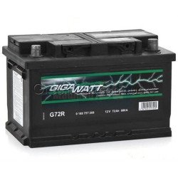 Акумулатор Bosch Gigawatt 72 Ah R+, 680 NM Акумулатор Bosch Gigawatt 72 Ah R+, 680 NM