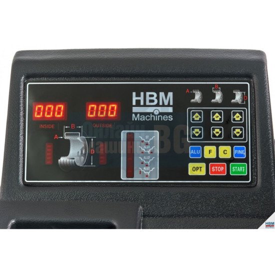 Професионална баланс машина HBM 9255 /200-400 W, 230 V; 10" - 24"/ Професионална баланс машина HBM 9255 /200-400 W, 230 V; 10" - 24"/