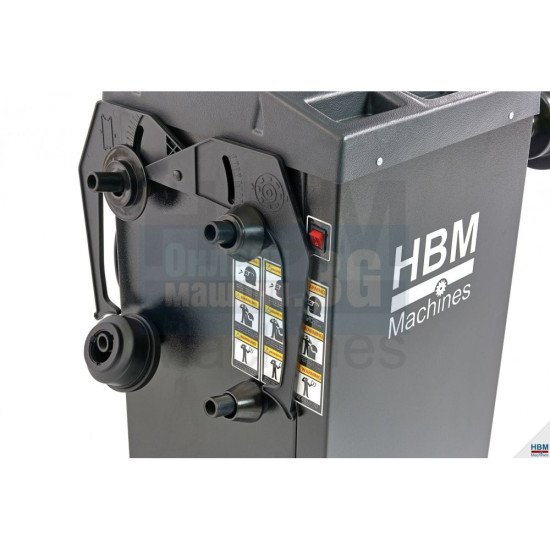 Професионална баланс машина HBM 9255 /200-400 W, 230 V; 10" - 24"/ Професионална баланс машина HBM 9255 /200-400 W, 230 V; 10" - 24"/