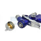 Професионален мини бояджийски пистолет HVLP GEKO G01105 /0.8 mm, 3 bar, 125 ml /