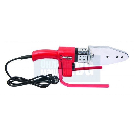 Поялник за полипропилен RAIDER RD-PW02, 1000 W, 6 глави Поялник за полипропилен RAIDER RD-PW02, 1000 W, 6 глави