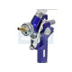 Професионален мини бояджийски пистолет HVLP GEKO G01105 /0.8 mm, 3 bar, 125 ml /