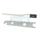 Професионален мини бояджийски пистолет HVLP GEKO G01105 /0.8 mm, 3 bar, 125 ml /