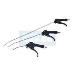 Комплект пистолети за обдухване HBM / 3бр., 110 мм, 300 мм и 490 мм, 1/4"/