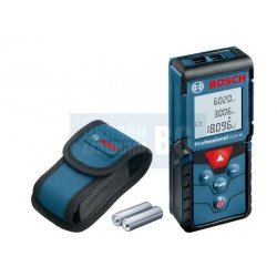 Лазерна ролетка Bosch GLM 40 Professional, 40 м, с 2 батерии Лазерна ролетка Bosch GLM 40 Professional, 40 м, с 2 батерии