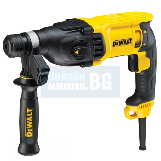 Електрически перфоратор DeWALT D25133K, 800 W, 2.6 J, SDS-Plus, с куфар