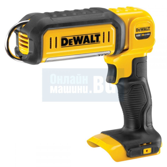 Акумулаторен фенер DeWALT DCL050, LED, 18 V, 500 lm, без батерия и зарядно