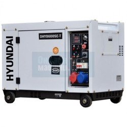 Мотогенератор трифазен / монофазен дизелов обезшумен HYUNDAI DHY 8600SE/Т, 7.9 kVА, ел. стартер Мотогенератор трифазен / монофазен дизелов обезшумен HYUNDAI DHY 8600SE/Т, 7.9 kVА, ел. стартер