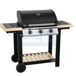 Газово барбекю със скара и грил HECHT FIREWOOD 3, 10.5 kW Газово барбекю със скара и грил HECHT FIREWOOD 3, 10.5 kW