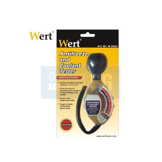Тестер за антифриз Wert 2625, 72 мм Тестер за антифриз Wert 2625, 72 мм