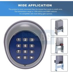 Безжична клавиатура за управление на портални врати GAMA 80861 Безжична клавиатура за управление на портални врати GAMA 80861